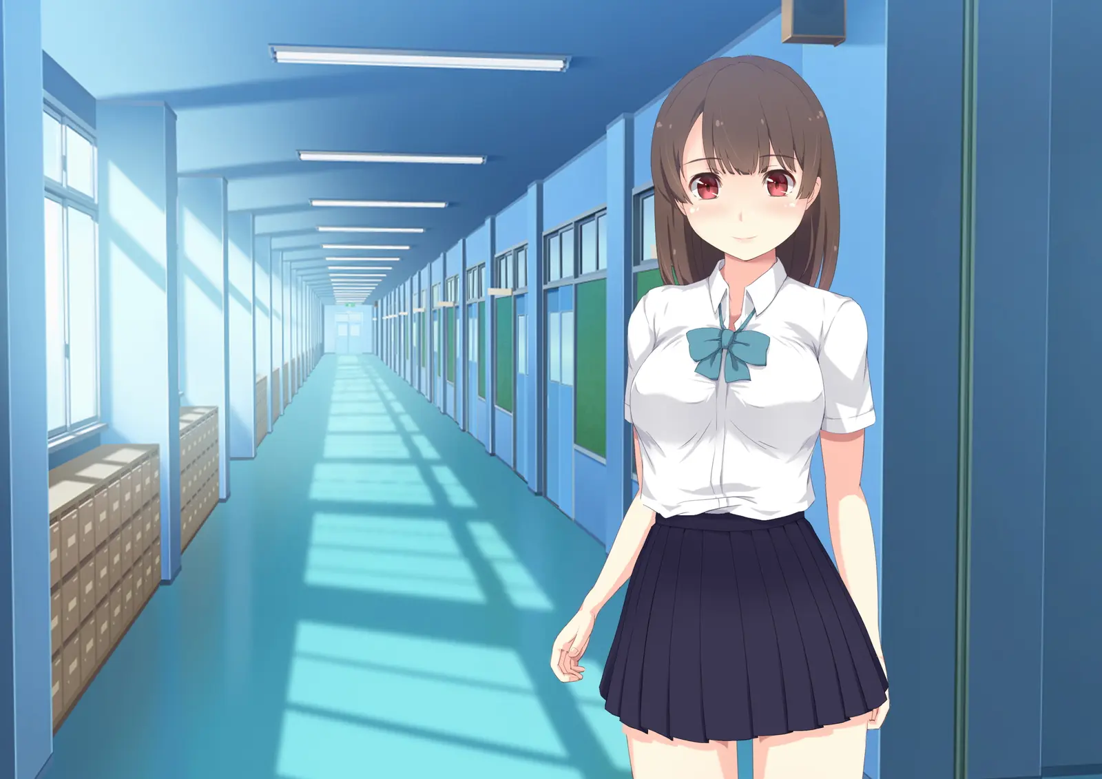 Daremo Inai Bokou Wa JK To Ore No Sex Himitsu Kichi | 아무도 없는 모교는 여고생과 나의 섹스 비밀기지